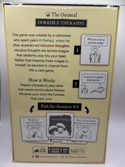 The Oatmeal: Horrible Therapist Adult Party Card Game Ages 17+ New/Sealed