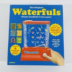 Original Waterfuls Classic Handheld Water Game – 6 Interchangeable Back Panels