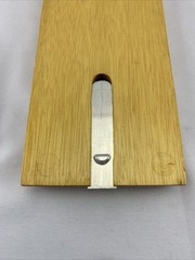 Wooden 3 Track Cribbage Game Board In Excellent Condition
