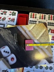 Yellow Mountain Imports Professional Chinese Mahjong Game Set New Sealed w/Case