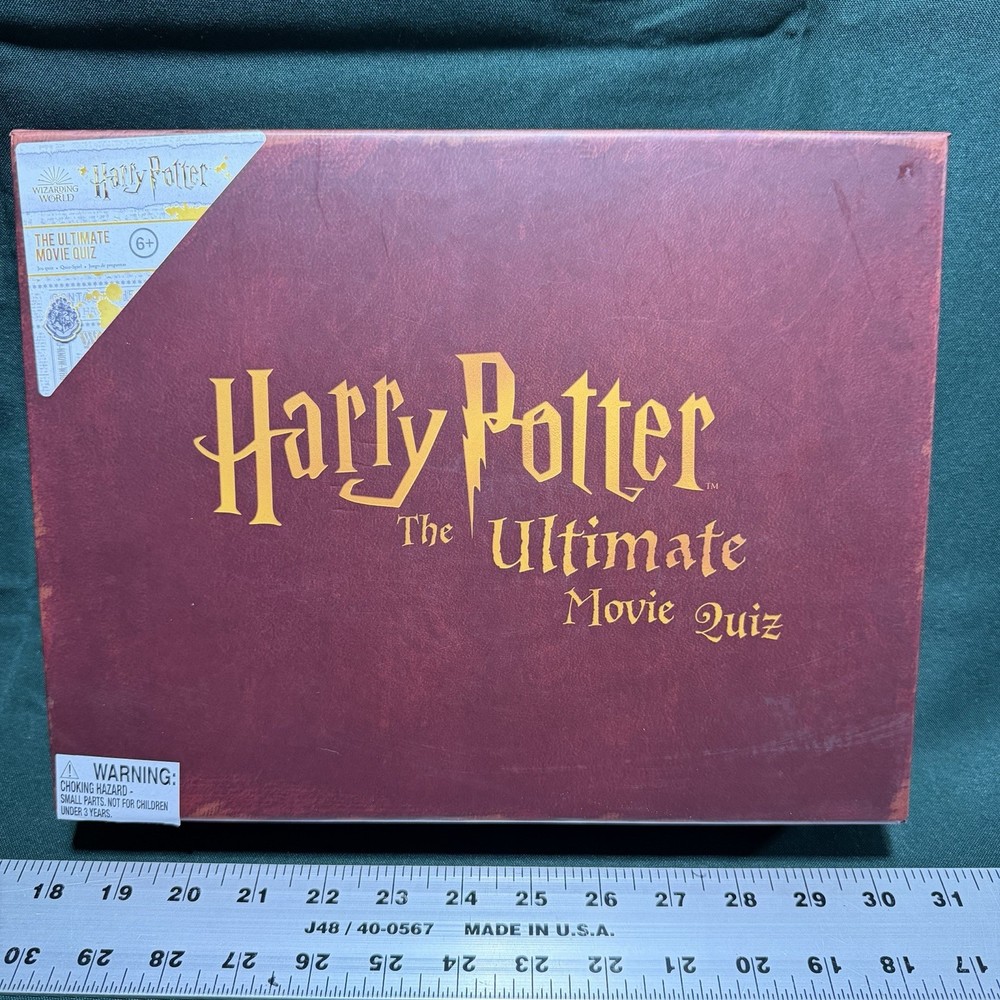 Harry Potter The Ultimate Movie Quiz – Complete – Rowling – Ships Free – Trivia