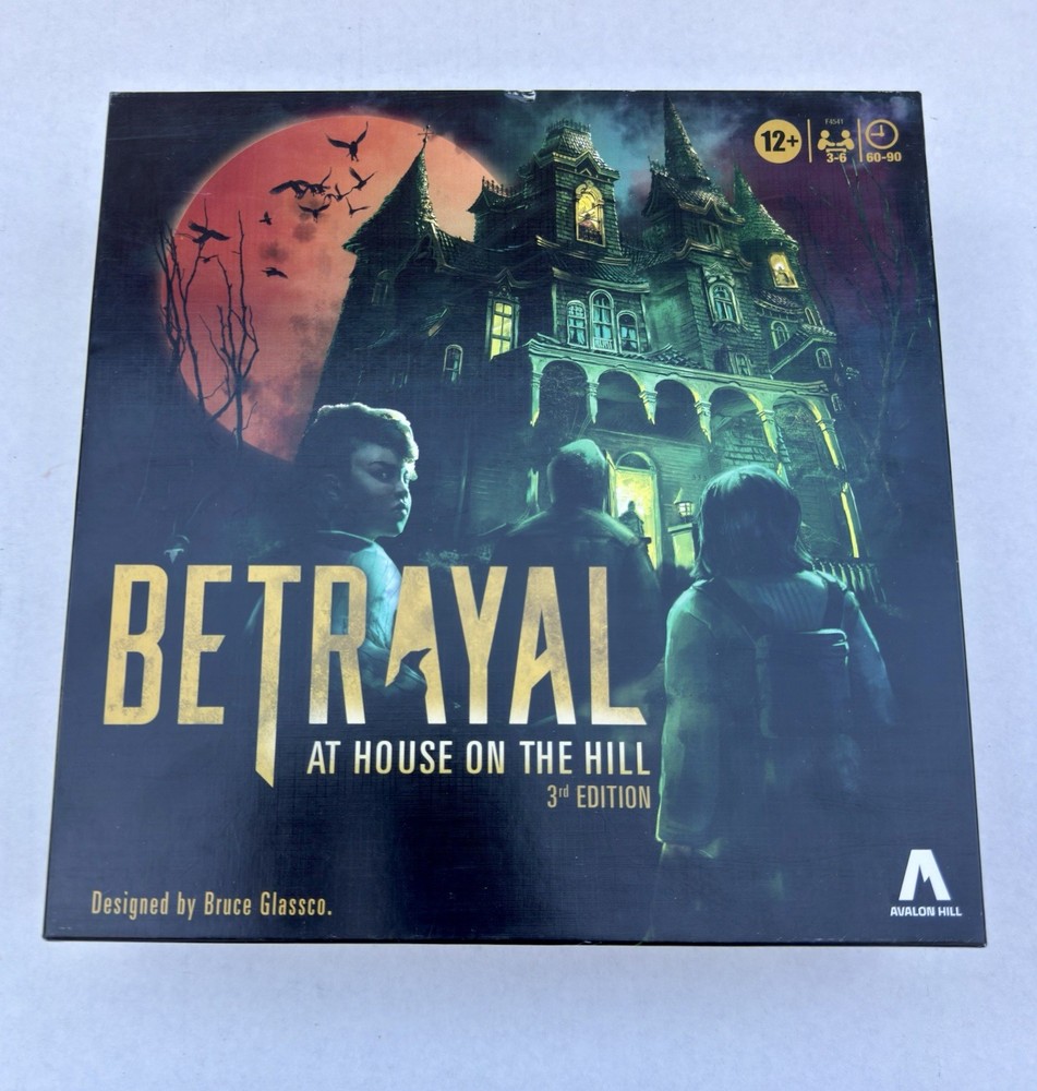 Avalon Hill Betrayal at House on the Hill 3rd Edition
