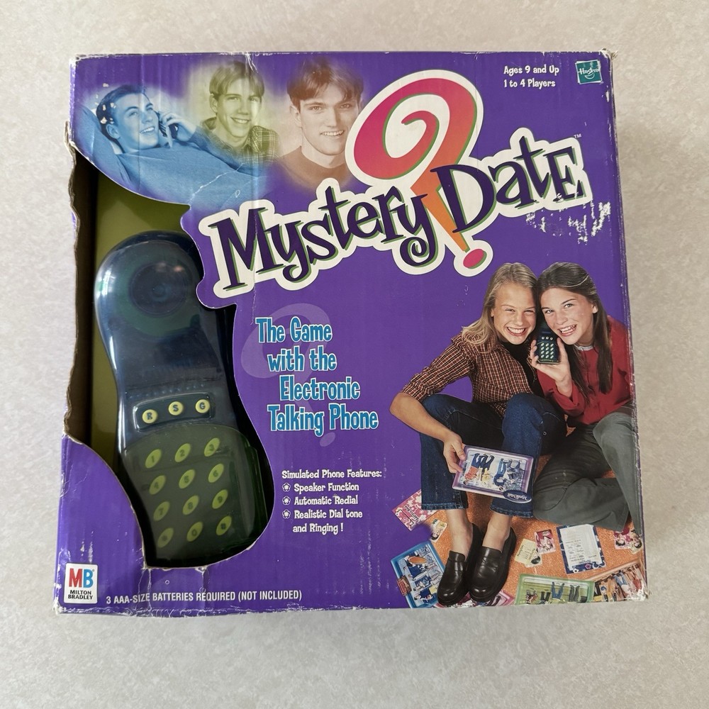 2000 Hasbro Mystery Date Game Electronic Talking AS-IS Non-Working Phone