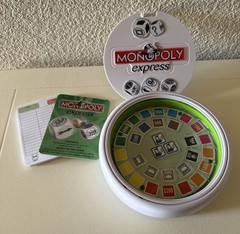 Monopoly Express 2005 All The Fun in 20 minutes UK Edition Hasbro Complete