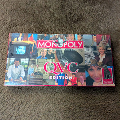 USAopoly Monopoly QVC Edition Board Game Special Edition Vintage 1999