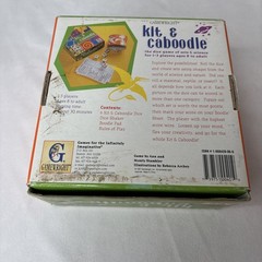 1997 Gamewright KIT & CABOODLE Dice Game of Sets & Science 1~3 Players Ages 8+
