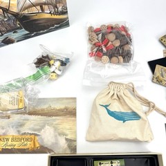 New Bedford Board Game + Rising Tide Expansion Greater Than Games Whaling READ