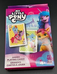 My Little Pony Jumbo Playing Cards 54 Card Deck Game (5×3.5 inches) XL