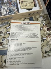 Maquis Solo Board Game by Jake Staines – Side Room Games 2019 – Gently Used