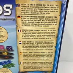 THE TOWERS OF ARKHANOS BOARD GAME idw English Multilingual 2019 oop COMPLETE EUC