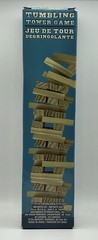 Tumbling Tower Stacking 2″ Wooden Block Strategy Game 72 Pc 8.5 In Tall