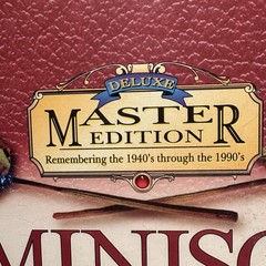 Reminiscing Board Game Deluxe Master Edition 1940s-1990s TDC Games New Sealed