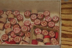 Rare Victorian Vintage Antique Lotto Game LOTTO 1800s/1900s Traditional Game Old