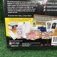 Hunt a Killer Body on the Boardwalk Immersive Murder Mystery Game Board New