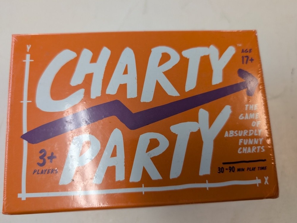 Charty Party The Adult Card Game of Absurdly Funny Charts & Data
