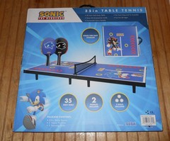 Sonic the Hedgehog 35″ Table Tennis Ping Pong Table Top Edition Family Game New