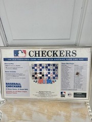 MLB Yankees vs Mets Checkers Game 1997 Subway Series Big League NIB Vintage