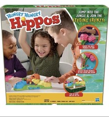 Hungry Hungry Hippos Game for Preschoolers | Ages 4 and Up | 2 to 4 Players