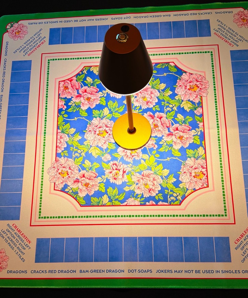 HOBBY LOBBY FLORAL MAHJONG MAT (NEW)