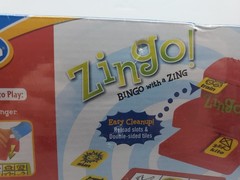 ThinkFun ZINGO! BINGO WITH A ZING! Game Kids Sealed – Box Damage