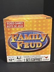 Cardinal Family Feud Boxed Card Game, 57 Cards, TV Game Show, Age 12+