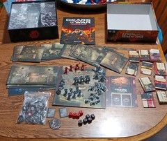 Gears of War: The Board Game – Fantasy Flight Games – 100% Complete – READ DESP