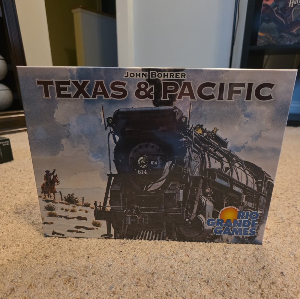 Rio Grand Games Texas and Pacific Train Game 2022 By John Bohrer