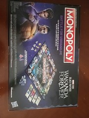 MONOPOLY Marvel Studio’s Black Panther Wakanda Forever Edition Board Game