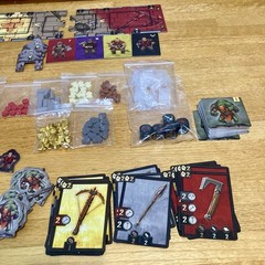 The Siege Of Runedar Board Game Complete Game 1-4 Players (2021 Reiner Knizia)