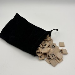Scrabble Deluxe Edition Hasbro 2010 Replacement Letters 99 Total Only