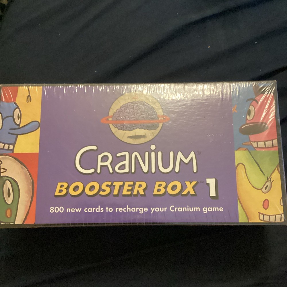 Cranium Booster Box 1 Expansion Pack Extension Set 800 New Cards, 2+ Players