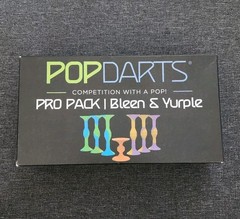 NEW Pop Darts Pro Pack | Bleen & Yurple Set Indoor Popdarts Family Game