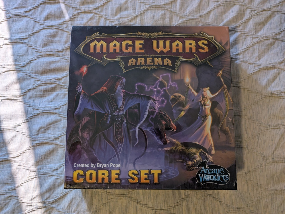 Mage Wars Arena: Core Set (Arcane Wonders, 2012) Brand New – Factory Sealed