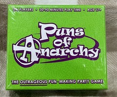 Puns of Anarchy – The Outrageous Pun-Making Game NEW Sealed