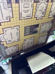 NEW! Monopoly & Clue 2 in 1 Deluxe Wooden Vintage Edition Wood Board Game Set