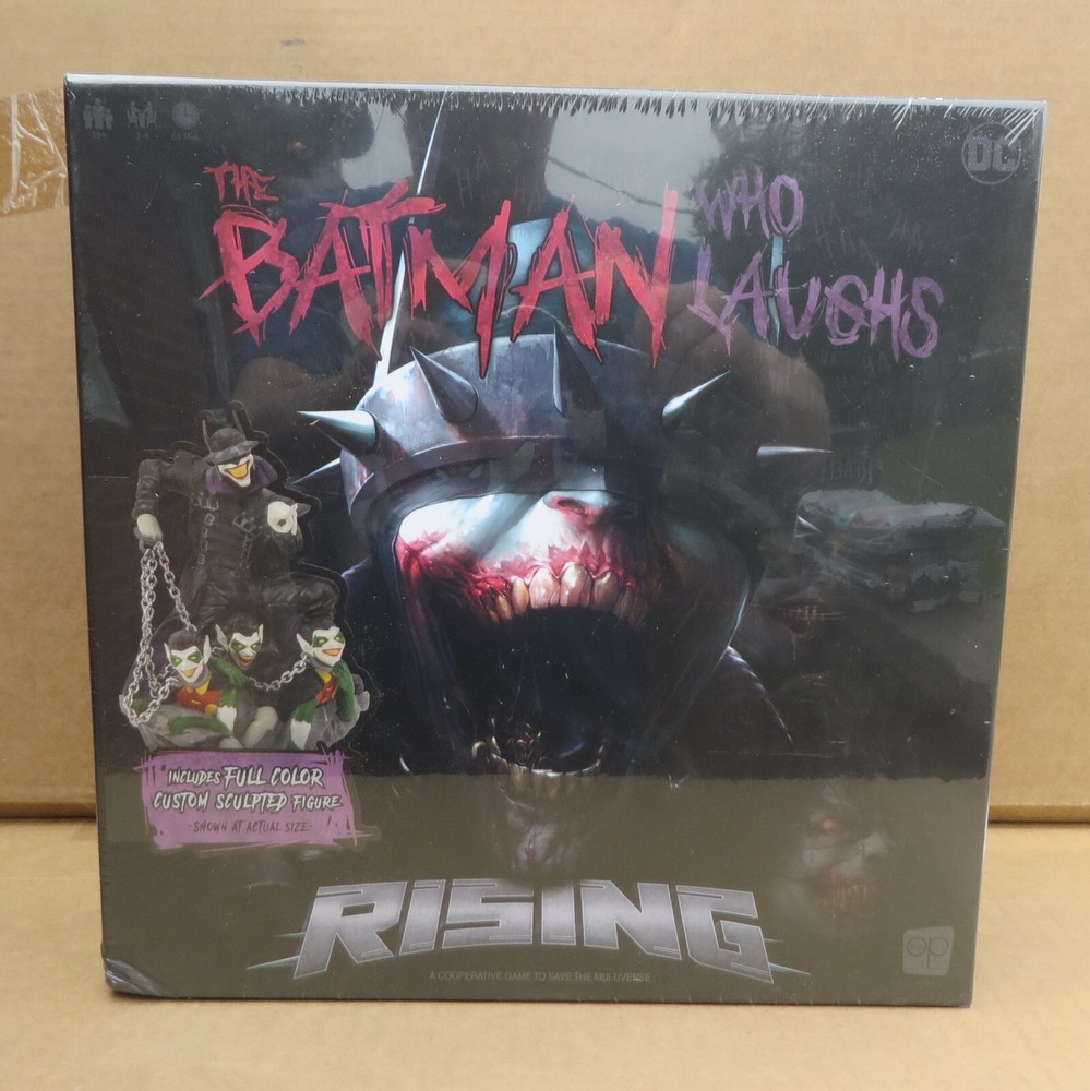 BATMAN WHO LAUGHS RISING GAME USAopoly – Cooperative Board NEW