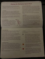 RARE! 1992 Milton Bradley Hero Quest Barbarian Quest Pack, Near complete