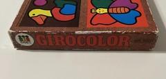 Vintage “Girocolor” Puzzle Game By Diset – Ages 3 to 8 – Complete!