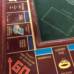 Monopoly Collector’s Edition 1991 Franklin Mint Wooden Luxury Board Game