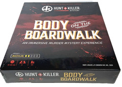 Murder Mystery Game Hunt a Killer Body on the Boardwalk Crime Investigation Play