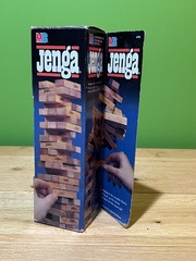 Hasbro Milton Bradley Jenga #4793 1986 Edition