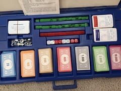 German Monopoly Game Vintage 1973 Carrying Case