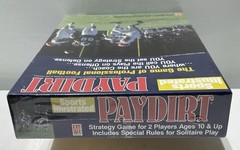 Sports Illustrated Paydirt Football Avalon Hill Book Shelf Game 1986 Sealed