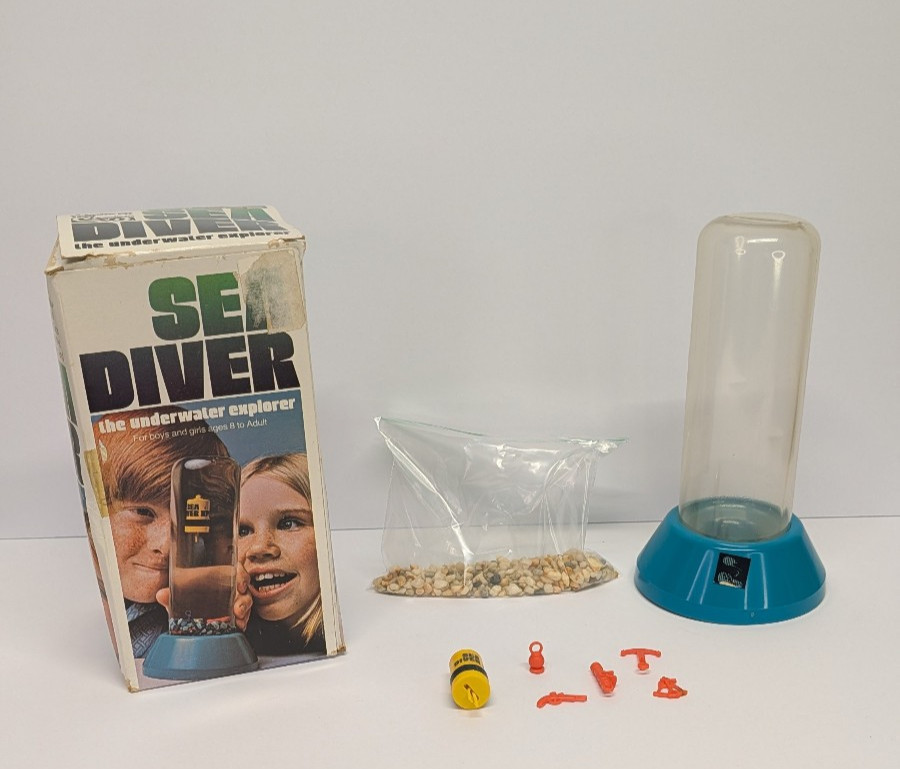 Vintage 1973 Sea Diver Underwater Explorer Parker Brothers in Box