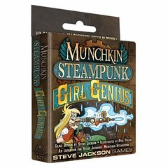 Munchkin Steampunk Girl Genius 112 Card Game Expansion Steve Jackson Games 1575