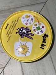 Spot It Dobble Card Board Games Kids Camping Party Gift Metal Box Toy