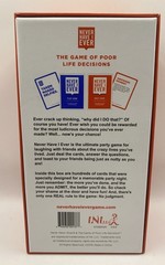 Never Have I Ever The Game of Poor Life Decisions-Drinking Game 17+FREE SHIP NOB