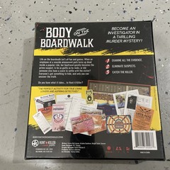 Hunt a Killer Body on the Boardwalk Immersive Murder Mystery Game