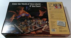 Hero Quest Board Game Milton Bradley -100% complete- 1990