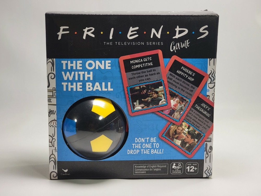 Friends ’90s Nostalgia TV Show The One with The Ball Party Game Teens and Adults